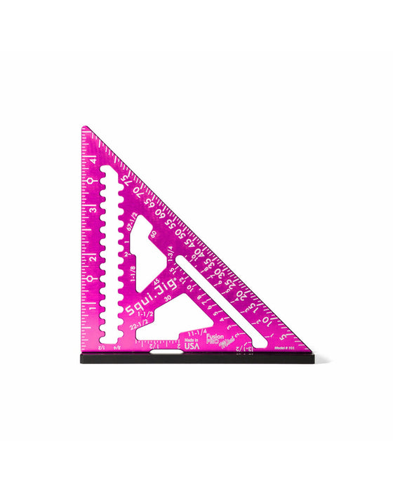 Fusion 4.5 inch Mini Pro Square Pink - 3/16" Heel