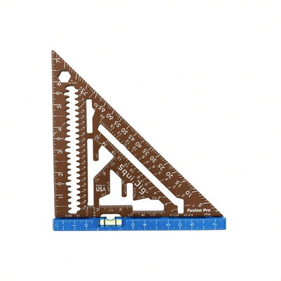 Dirty Blue 7.5" Fusion Pro Square - Blue & Brown