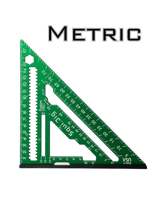 Fusion 185 mm METRIC Pro Square w/ 3/16" Heel