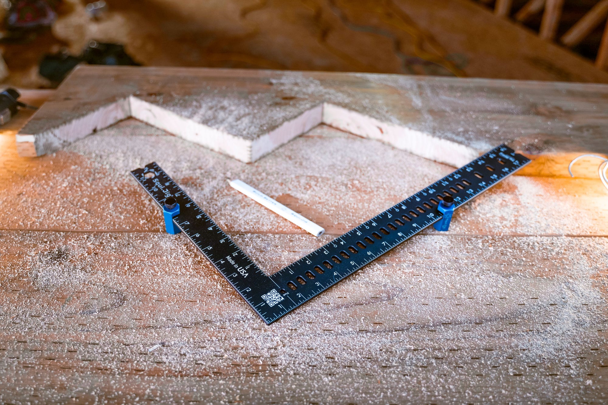 Tall Stair Gauges for Framing Square, Framing Jig for Easier and