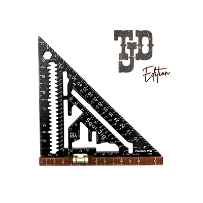 JD Edition 7.5" Fusion Pro Square - Black & Bronze