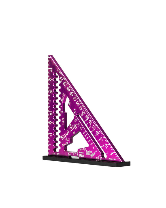 Fusion 4.5 inch Mini Pro Square Pink - 3/16" Heel